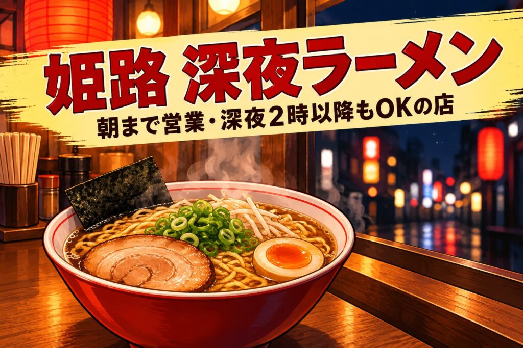 姫路 深夜ラーメン
