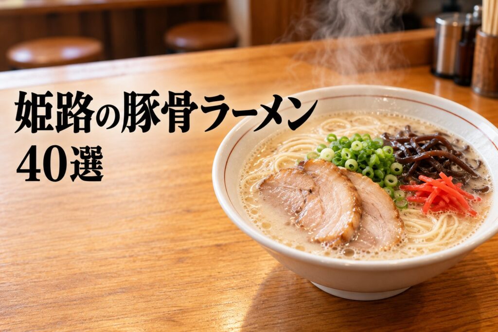 姫路の豚骨ラーメン40選